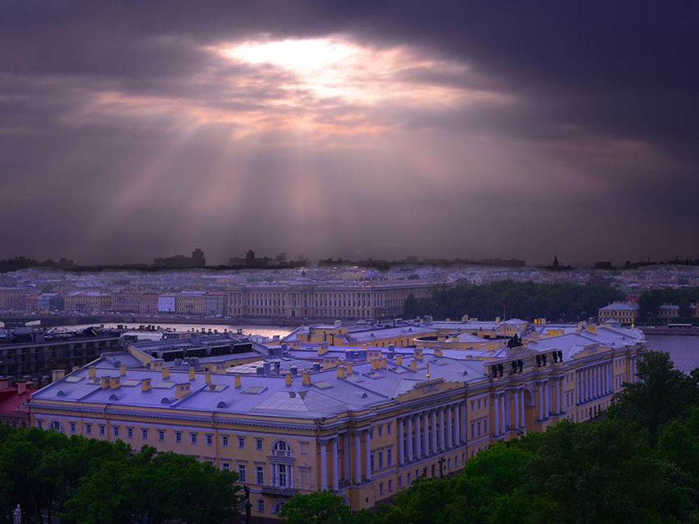 lumiÃ¨re sur la ville russie