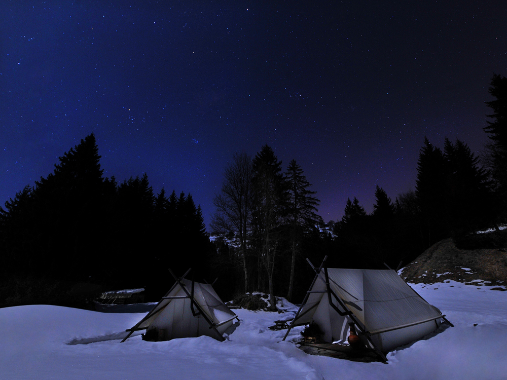 photo de nuit longue pose