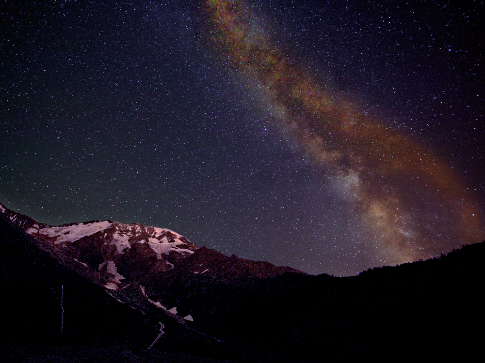 photographe paysage haute savoie nuit - milky way